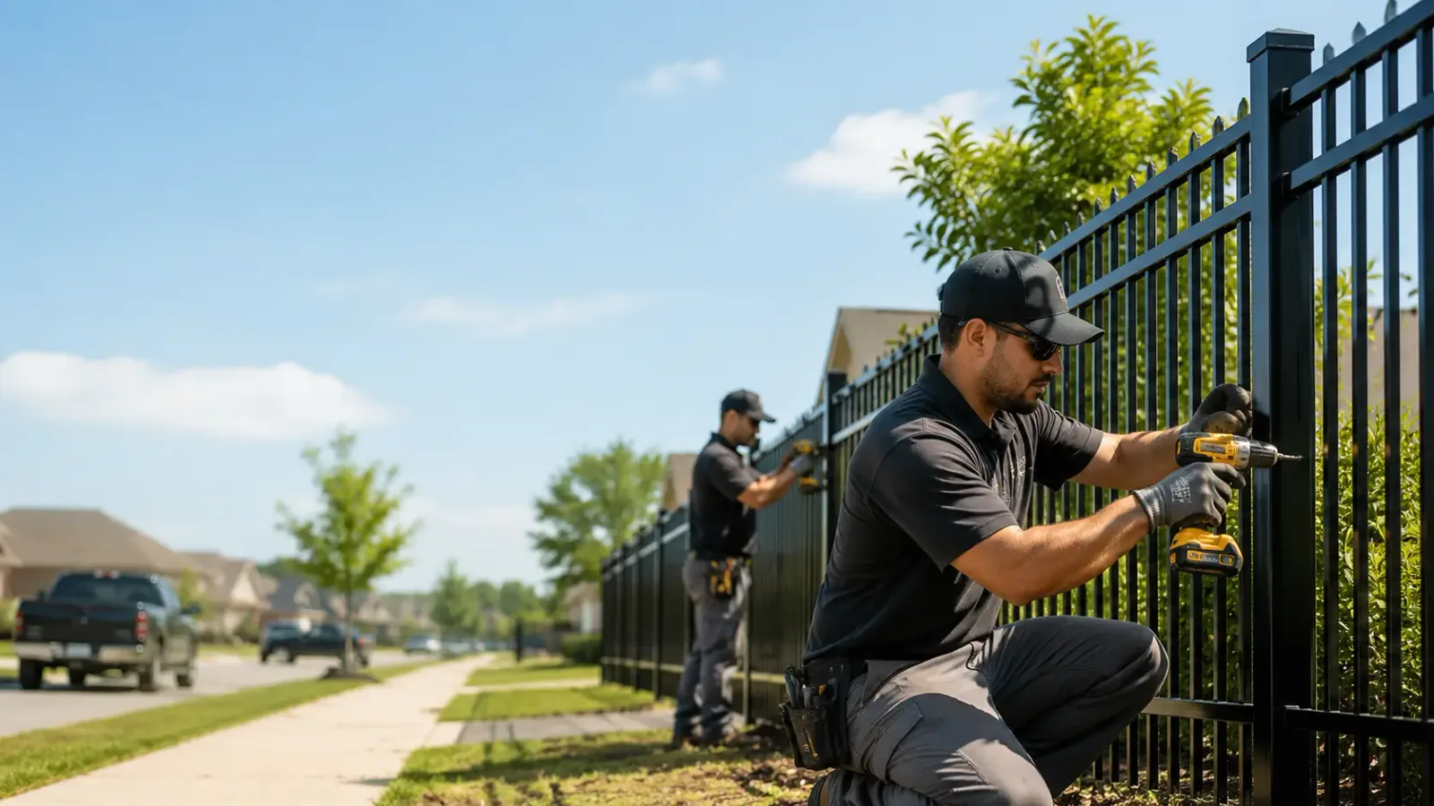 Metal Fence Installation in Honey Grove, TX